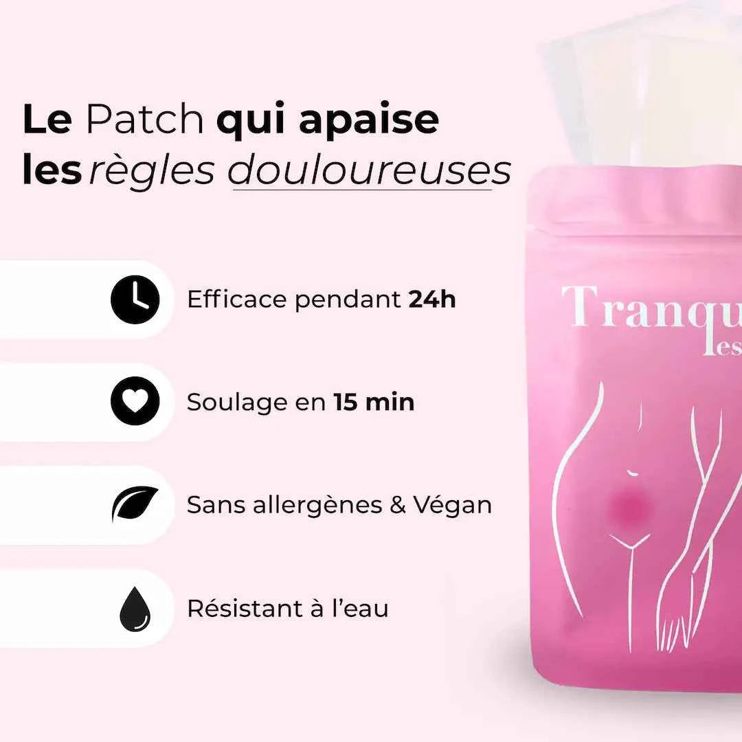 Le Patch pour les Règles Douloureuses - Tranquille les Filles